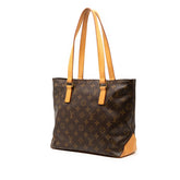 ルイ ヴィトン モノグラム カバピアノ ハンドバッグ トートバッグ M51148 ブラウン PVC レザー レディース LOUIS VUITTON 【中古】